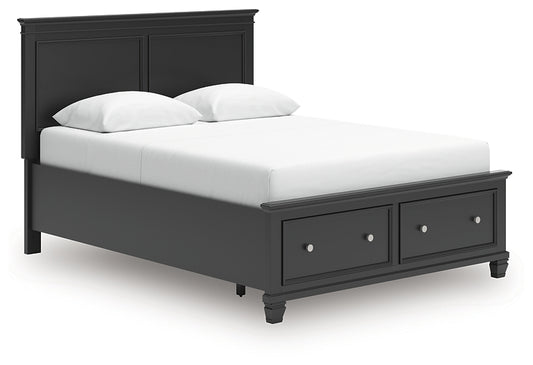 Lanolee Queen Panel Storage Bed