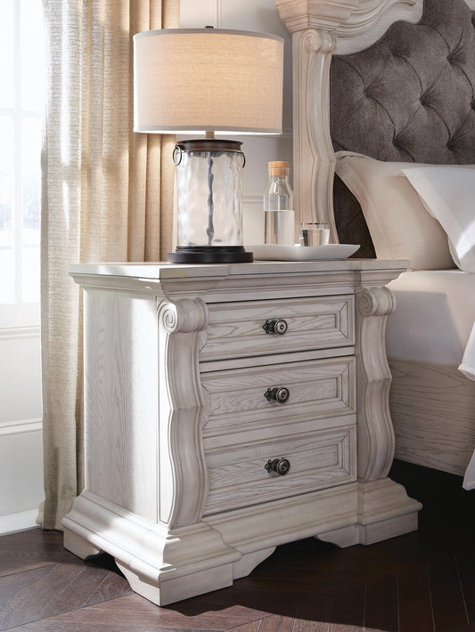Bruchandi Three Drawer Night Stand