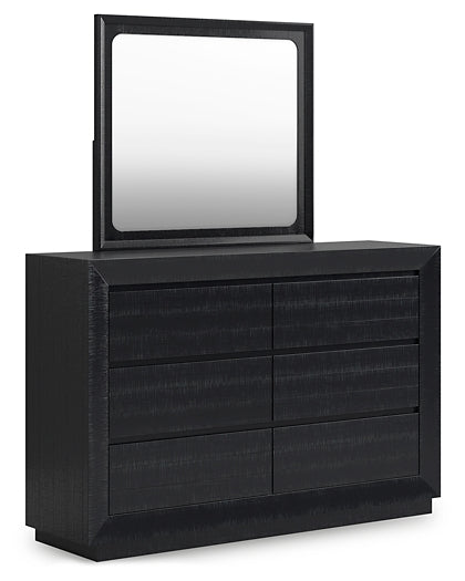 Londer Dresser and Mirror