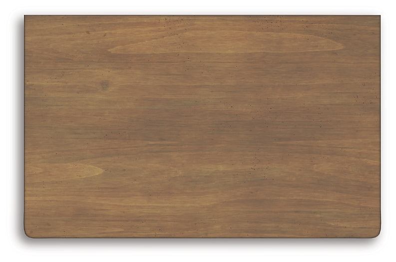 Feddinger King Panel Bed with Mirrored Dresser and Nightstand