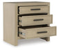 Calmoro California King Bookcase Bed with Mirrored Dresser and Nightstand