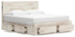 Lawroy King Panel Storage Bed, Dresser, Mirror, Chest and Nightstand