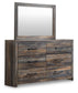Drystan Dresser and Mirror