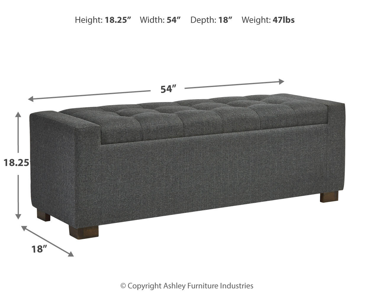 Cortwell Storage Bench