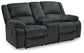 Draycoll DBL Rec Loveseat w/Console