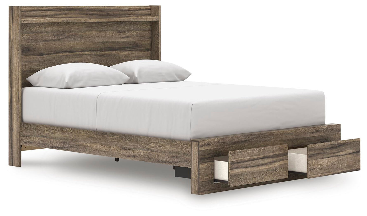 Elbrim Queen Panel Storage Bed