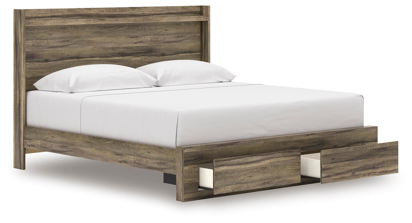 Elbrim King Panel Storage Bed