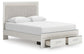 Zuraleus Queen Upholstered Panel Platform Storage Bed