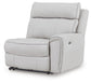 Social Pointe 5-Piece Reclining Sectional with Storage Consoles