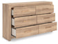 Kinlanni Six Drawer Dresser