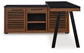 Kallari Credenza with Desk Return
