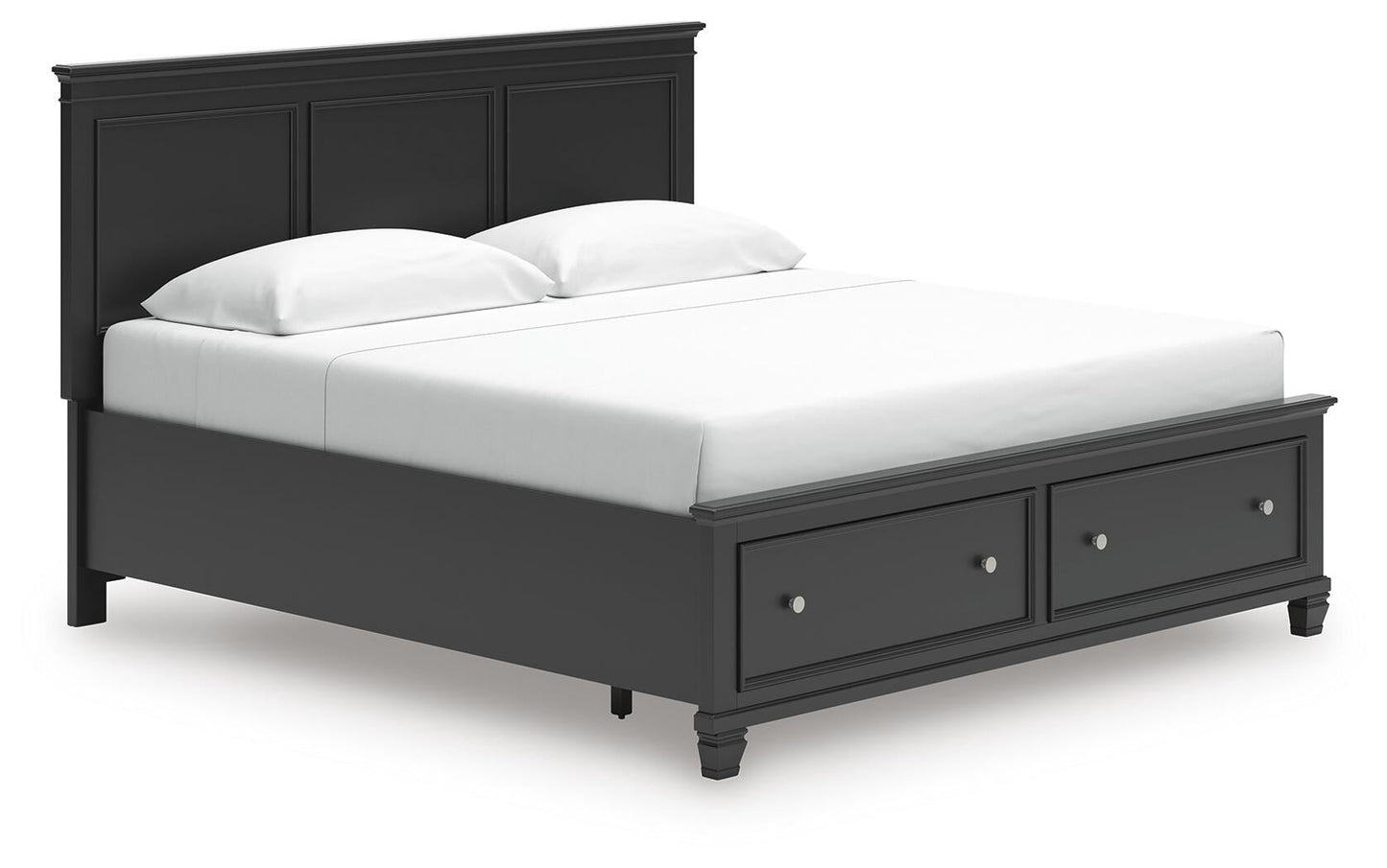 Lanolee King Panel Storage Bed