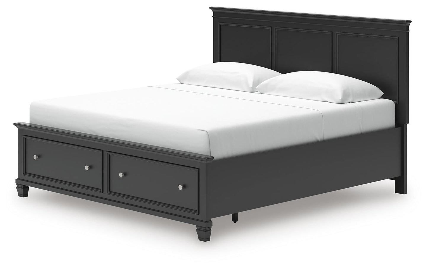 Lanolee King Panel Storage Bed