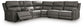 Bleckley 6-Piece Power Reclining Sectional