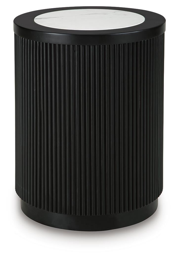 Grayman Round End Table