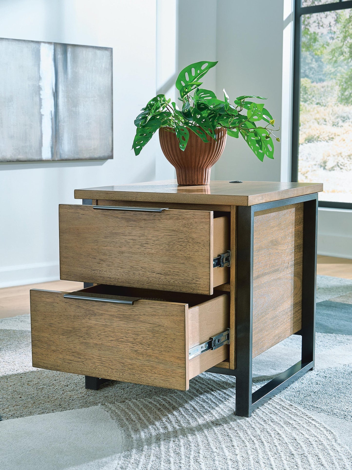 Montia Rectangular End Table