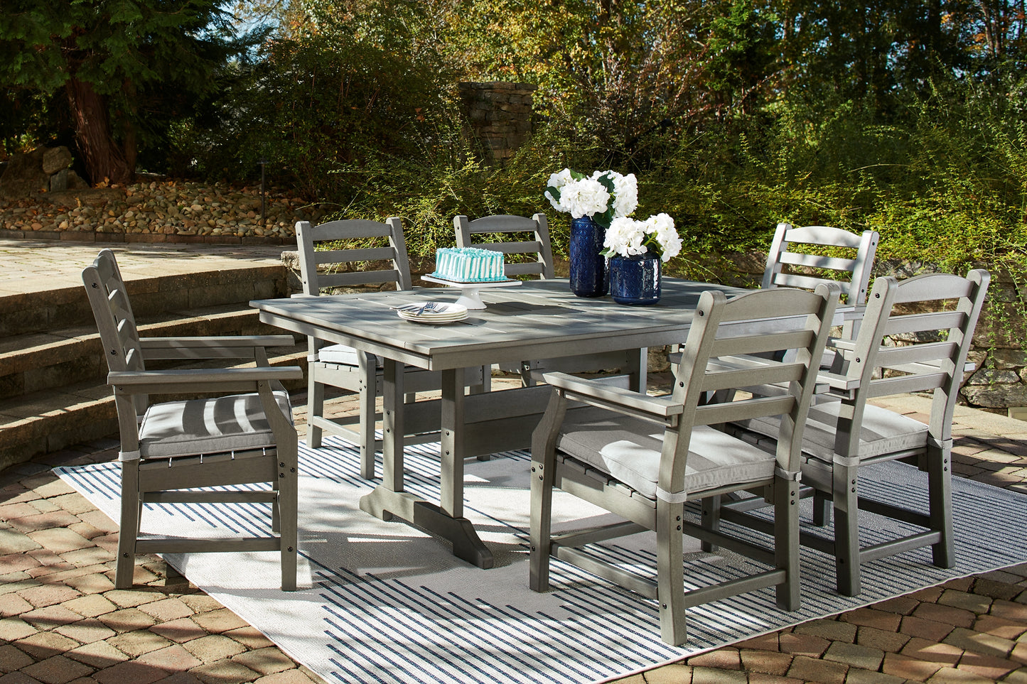 Visola Outdoor Dining Table and 6 Chairs
